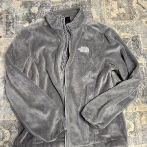 The North Face Charcoal Fleece Jacket